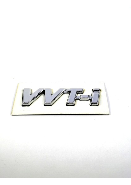 TOYOTA UYUMLU VVTI Bagaj Yazısı Yapıştırma 72mm-18mm