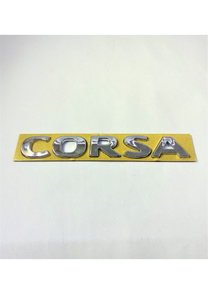 OPEL UYUMLU Corsa C Bagaj Yazısı 142mm-20mm