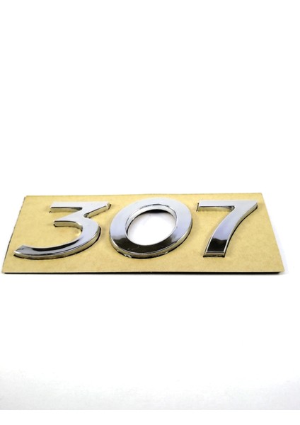PEUGEOT UYUMLU 307 Bagaj Yazısı 105mm-30mm