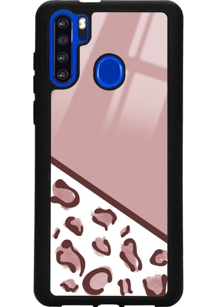 Reeder P13 Blue Max Kahve Leopar Tasarımlı Glossy Telefon Kılıfı