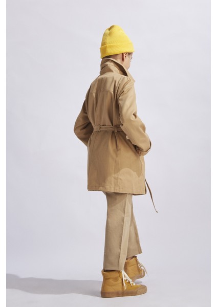 Erkek Çocuk Trençkot Taba fiyatları