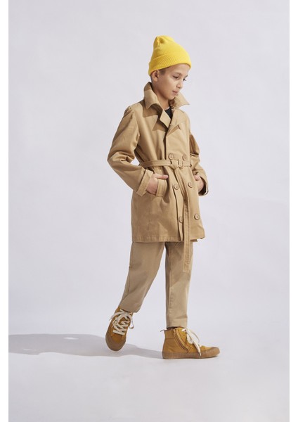 Erkek Çocuk Trençkot Taba fırsatları