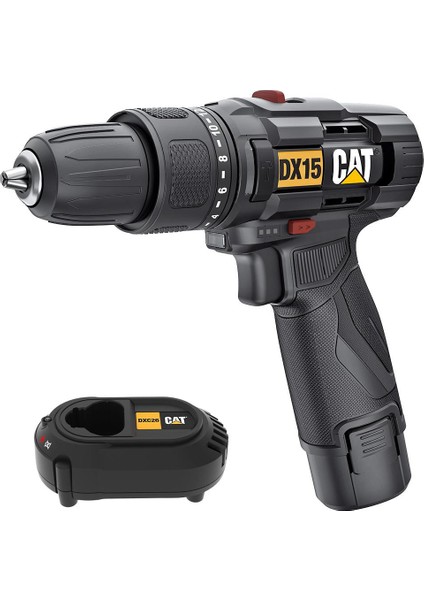 DX15 12VOLT/2.0AH Li-Ion Profesyonel Şarjlı Darbeli Matkap