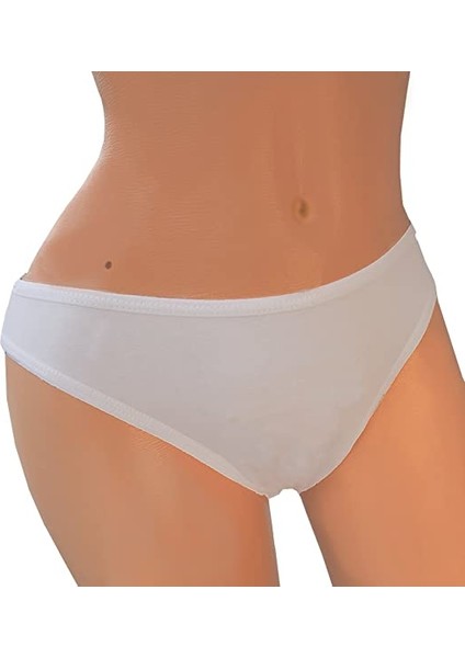 - Welcome To Assablanca Baskılı Kadın Külot, Slip, Komik,fantazi, Egzotik, Mesajlı Iç Çamaşırı (Beyaz)(Small)