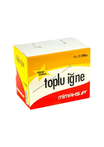 Nikelli Toplu Iğne 250GR Kutu (TI250)