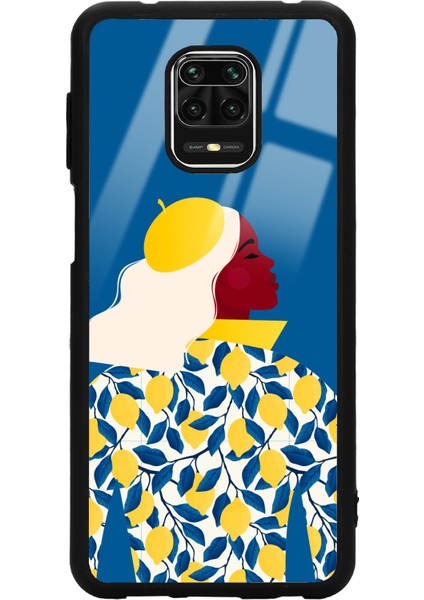 Xiaomi Redmi Note 9 Pro Lemon Woman Tasarımlı Glossy Telefon Kılıfı