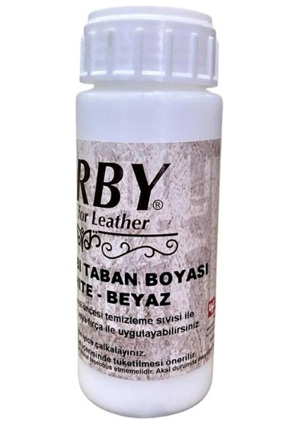 Spor Ayakkabı Taban Ökçe Kenar Boyası 100 ml