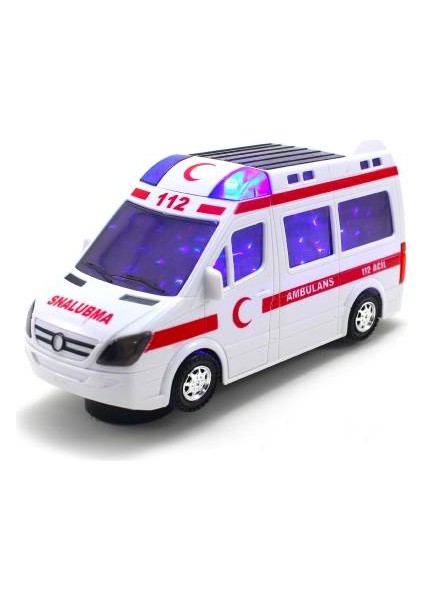 Oyuncak Ambulans Işıklı Sesli