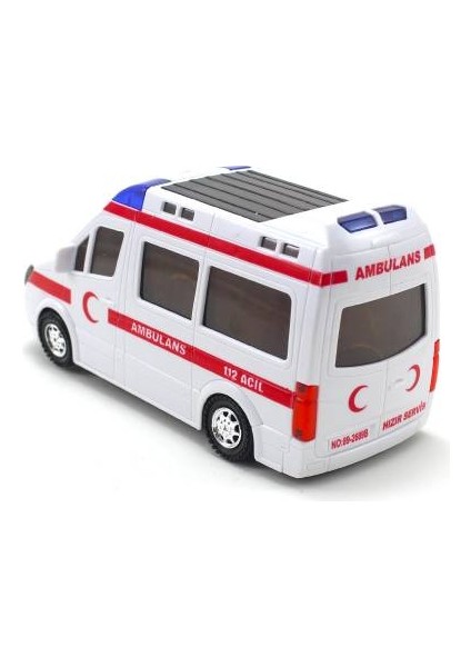 Oyuncak Ambulans Işıklı Sesli