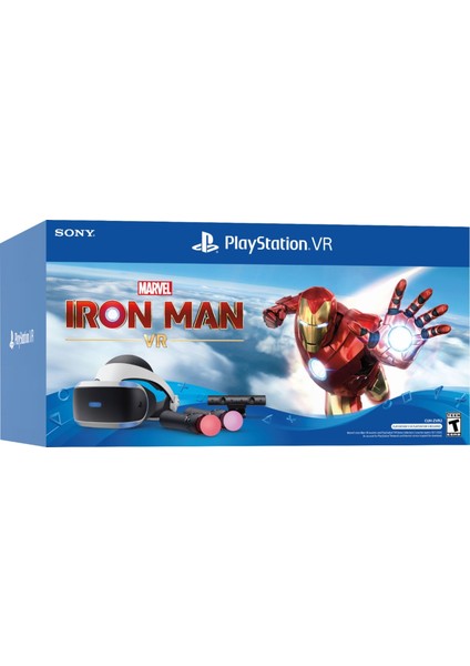 Playstation Iron Man Vr Bundle (Ithalatçı Garantili) Gözlük + Kamera + 2'li Move + Iron Man