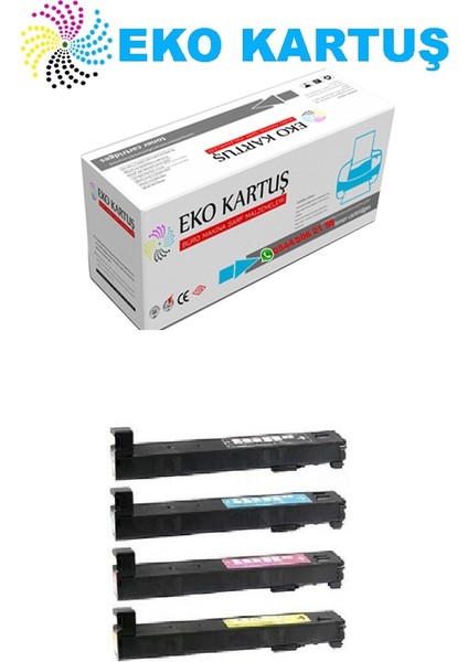 Hp A2W76A (CF300A-CF301A-CF302A-CF303A) Set Muadil Toner