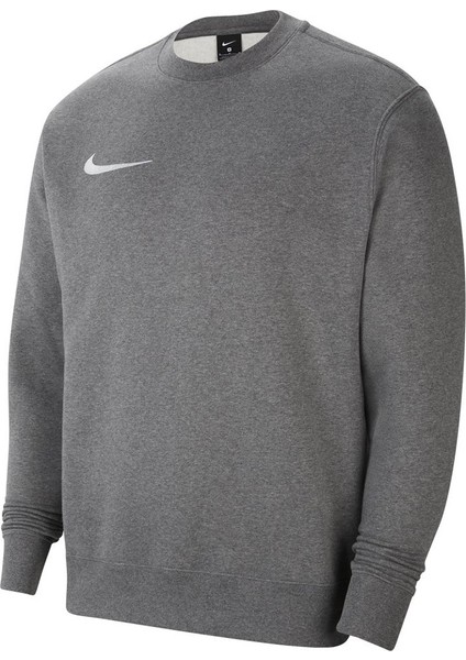 AJ1466-071 Gri Team CLUB19 Crew Erkek Sweatshirt