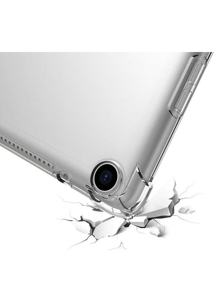 Huawei Mediapad T5 10 Kılıf Darbelere Dayanıklı Şeffaf Kapak