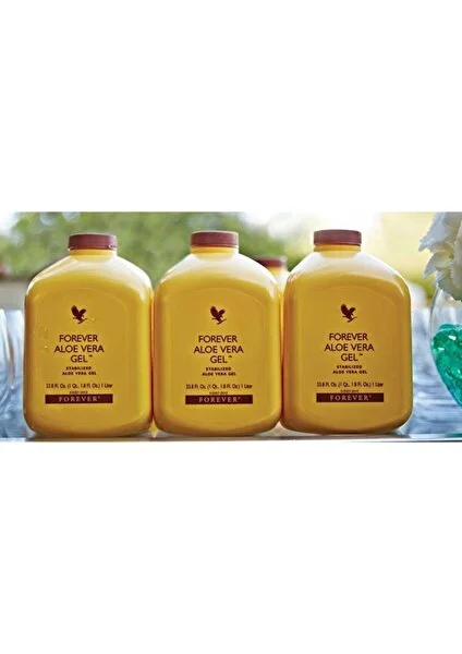 Forever Aloe Vera Gel Alovera'lı Içecek 1 Litre-3 Adet Orijinal Barkodlu Ürün Gönderiyoruz Ucuz Taklitlerden Sakınınız