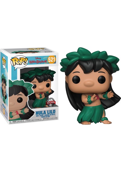 Pop lilo & Stitch Lilo Havai Dansı Yaparken exclusive Figür Limited Edition
