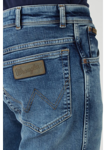 Erkek Texas Mavi Straight Fit Normal Bel Düz Paça Esnek Jean Pantolon modelleri