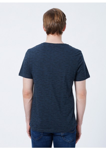 222 Lcm 242048 Rogers Bisiklet Yaka Slim Fit Baskılı Antrasit Erkek T-Shirt modelleri
