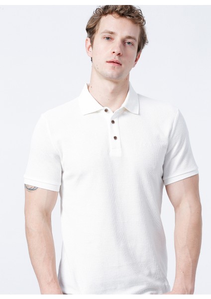 Regular Fit Düz Açık Kahve Erkek Polo T-Shirt - 222 Lcm 242049 Tylen