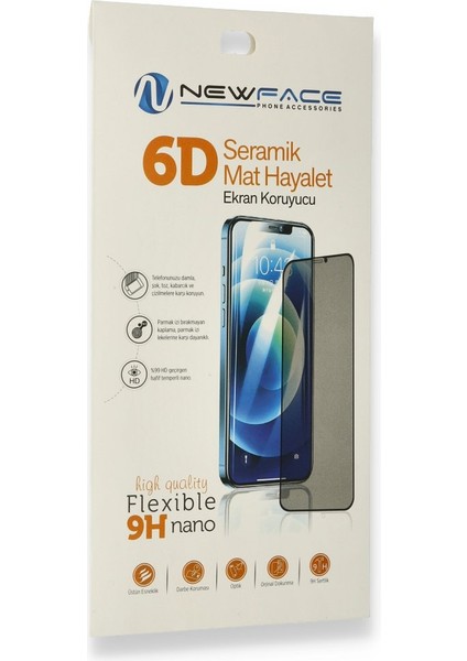 Xiaomi Redmi Note 10 Pro Uyumlu Mat Seramik Hayalet Nano Ekran Koruyucu