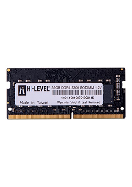 32 GB DDR4 3200MHz Hi-Level 1.2V Sodımm Nb