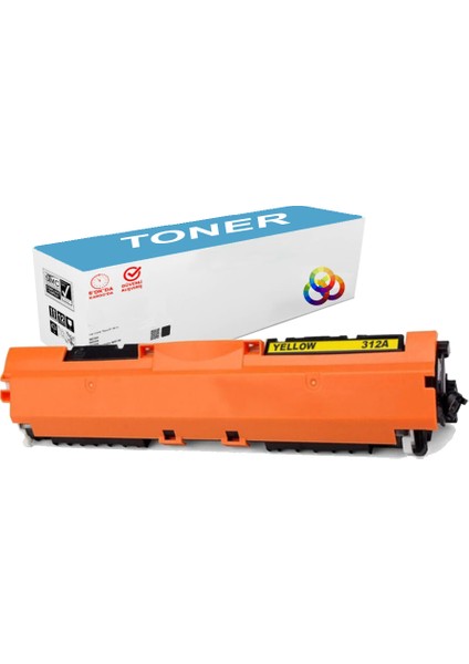 HP 130A Color- Mfp M176N UYUMLU Muadil Toner Sarı