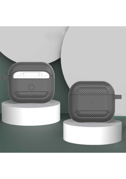 Airpods 3 Için Karbon Fiber Kulaklık Koruyucu Kılıf (Yurt Dışından)