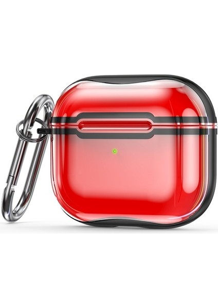 Galvanik Çerçeve + Şeffaf Tpu Kulaklık Koruyucu Kılıf (Yurt Dışından)