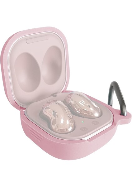 Samsung Galaxy Buds Live / Pro Için Bluetooth Kulaklık Kancalı Silikon Koruyucu Kılıf (Yurt Dışından)