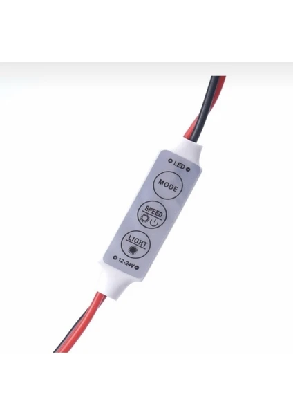 Hazar Led 5-24 Volt 3 Tuşlu Mini Dimmer Flaşör LED Animasyon Devresi