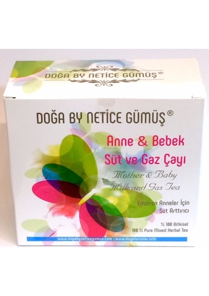 Anne Bebek Süt ve Gaz Çayı Doga By Netice Gümüş