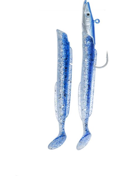 Salt Eel 13CM 22GR X2 Silikon Yem