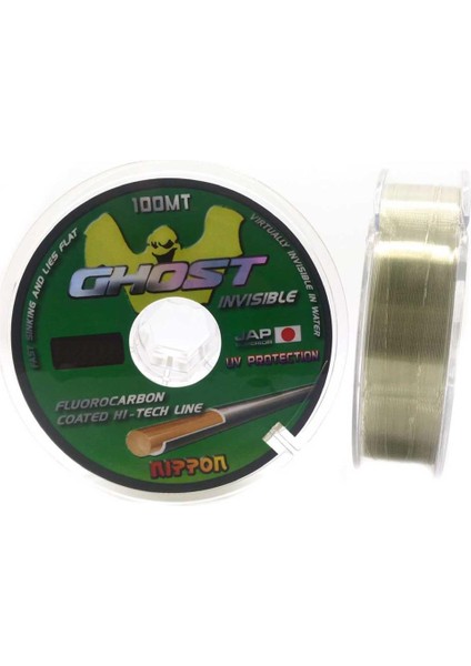 Ghost Fluorocarbon Coated Olta Misinası 100MT