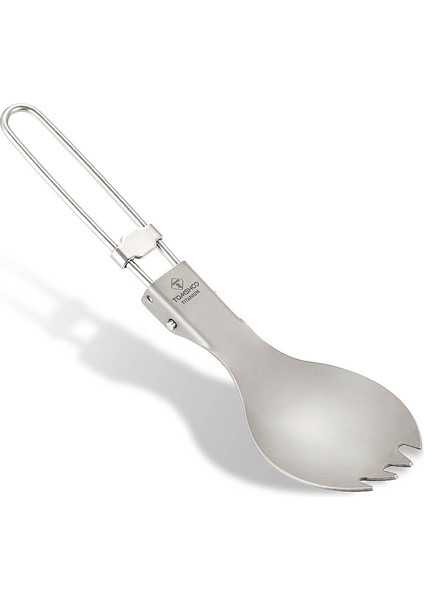 Tomshoo Titanyum Katlanır Spork Açık Kamp Yürüyüş Sırt (Yurt Dışından)