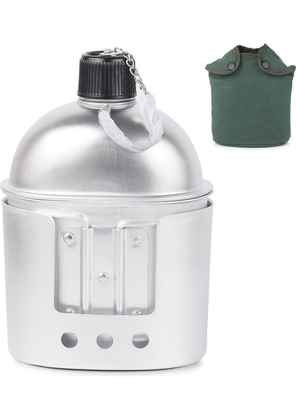 Beauty Life 4 Adet Tencere Seti Alüminyum Askeri Kantin Fincan (Yurt Dışından) modelleri