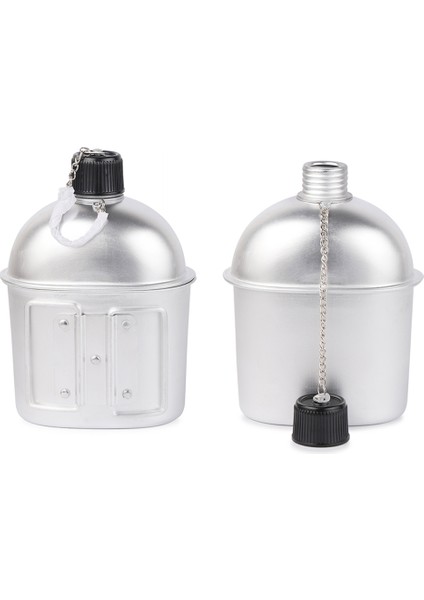 Beauty Life 4 Adet Tencere Seti Alüminyum Askeri Kantin Fincan (Yurt Dışından) fırsatları