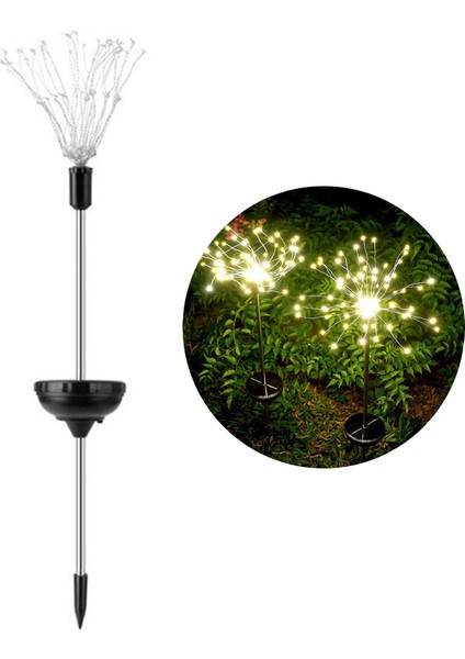 90LED / 120LED / 150LED Çim Işık Güneş Enerjili Uzun Servis Zamanı Plastik Açık Yolu Işıklar Için Çim (Yurt Dışından)