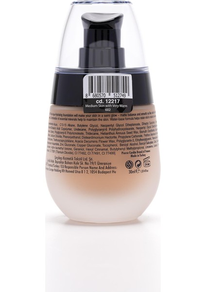 Aqua Wow Mineralli Su Bazlı Fondöten Medium Skin With Very Warm