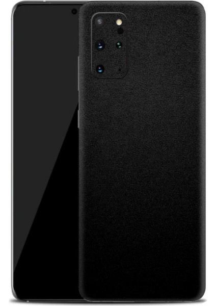 Samsung S20 Plus Mat Siyah Arka Kaplama