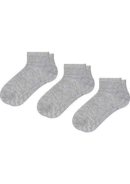 3lü Bambu Patik Çocuk Çorabı