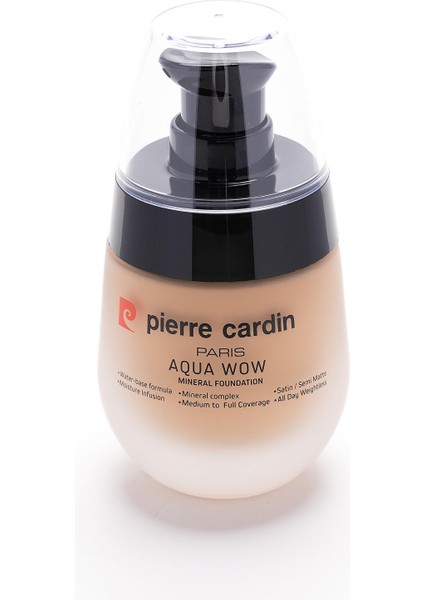 Aqua Wow Mineralli Su Bazlı Fondöten Tan Skin With Beige Warm