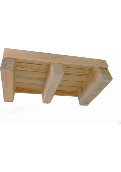 120 kg ve Üzeri Için 17 cm Yükseklikte Sağlam Ahşap Step Tahtası 55CMX25CM