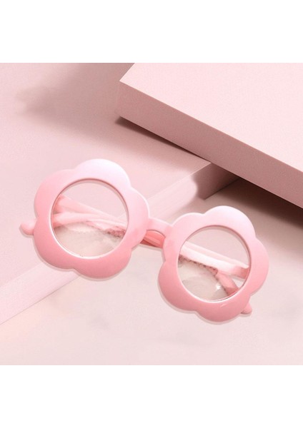 Çiçek Şekli Özel Efekt Güneş Gözlüğü Ilginç Işık Kırınım Gözlük Pembe fırsatları