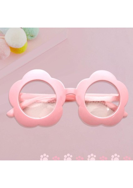 Çiçek Şekli Özel Efekt Güneş Gözlüğü Ilginç Işık Kırınım Gözlük Pembe indirimleri