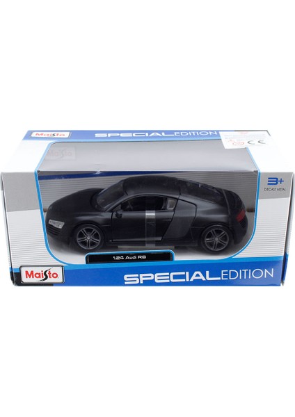 1:24 Audi R8 Model Araba - Siyah