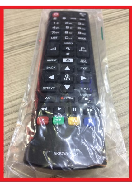 Lg Kısa Model Beyaz Home Akb 74915324 LED Tv Televizyon Kumandası AKB74915324 Home Ev Tuşlu fiyatları