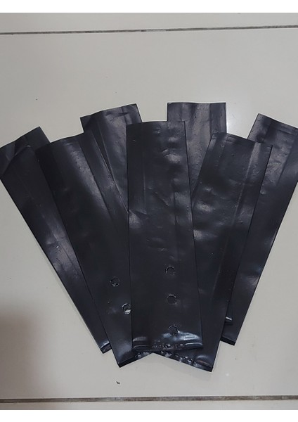 11,5*30 cm Delikli Fidan Poşeti, 50 Adet