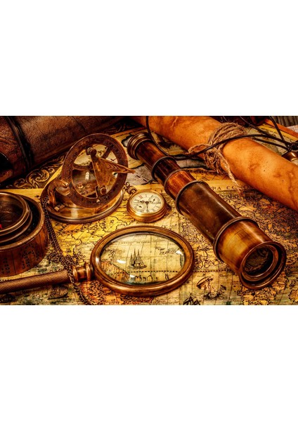 2X2000 Parça Antika Saatler ve Yeni Hedefler Puzzle Seti modelleri