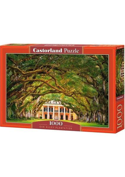 1000 Parça Oak Alley Plantasyonu Abd Puzzle