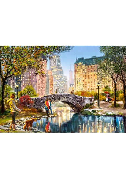 1000 Parça Evening Walk Through Puzzle