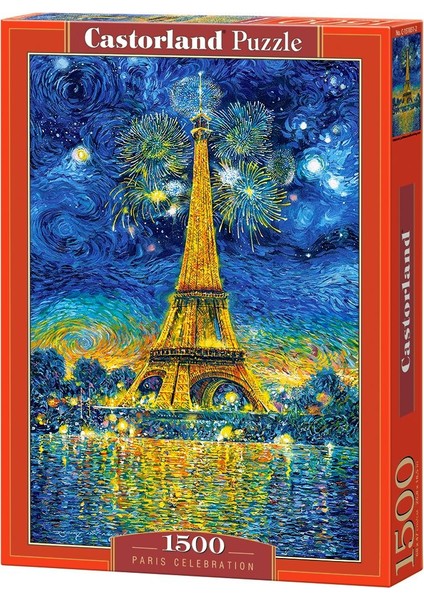 1500 Parça Paris'te Kutlama Puzzle